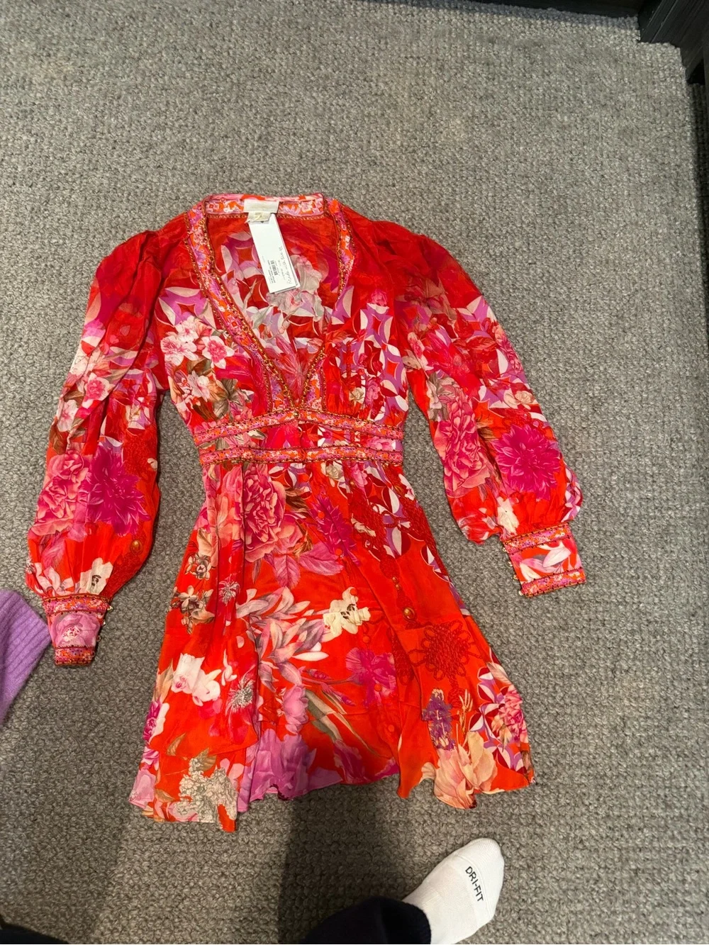 camilla floral mini dress Altar'd State Camilla Floral Mini Dress